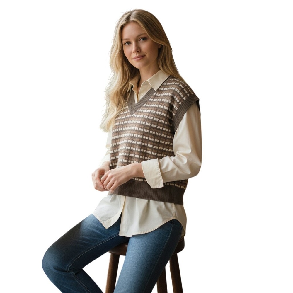 Babaton Knit Sweater Vest